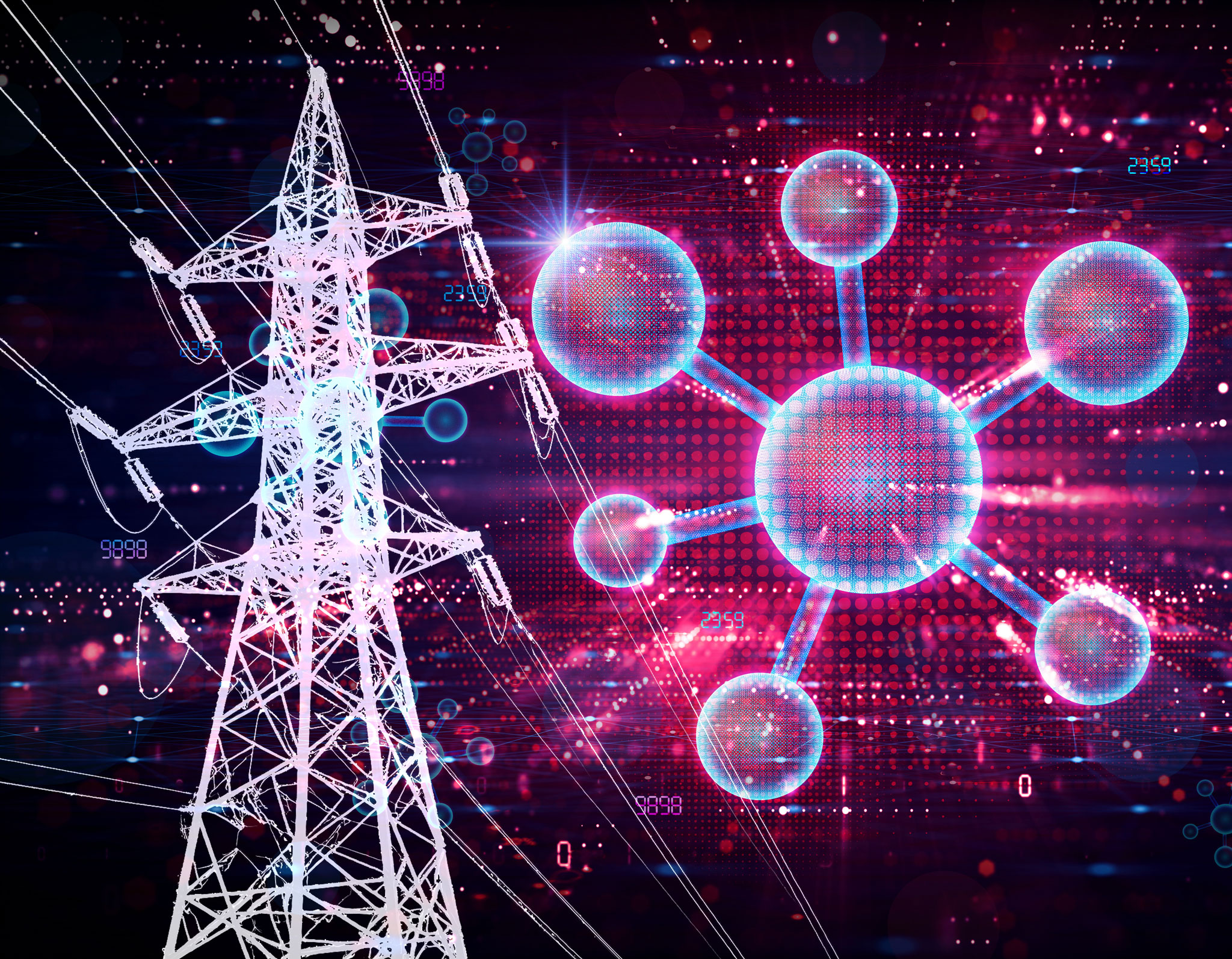 Computational Chemistry - Conceptual Illustration