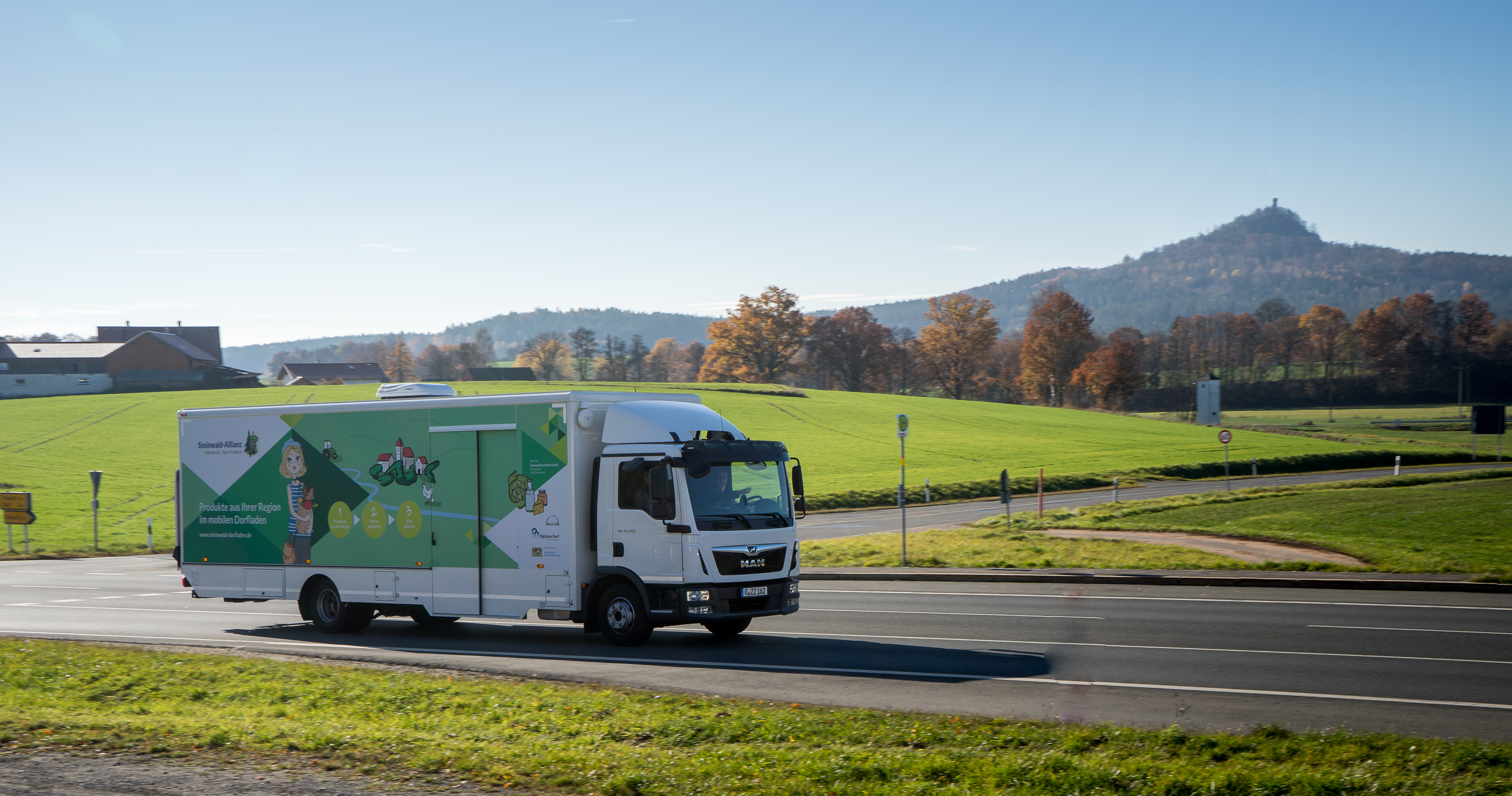 Mobile Dorfladen unterwegs