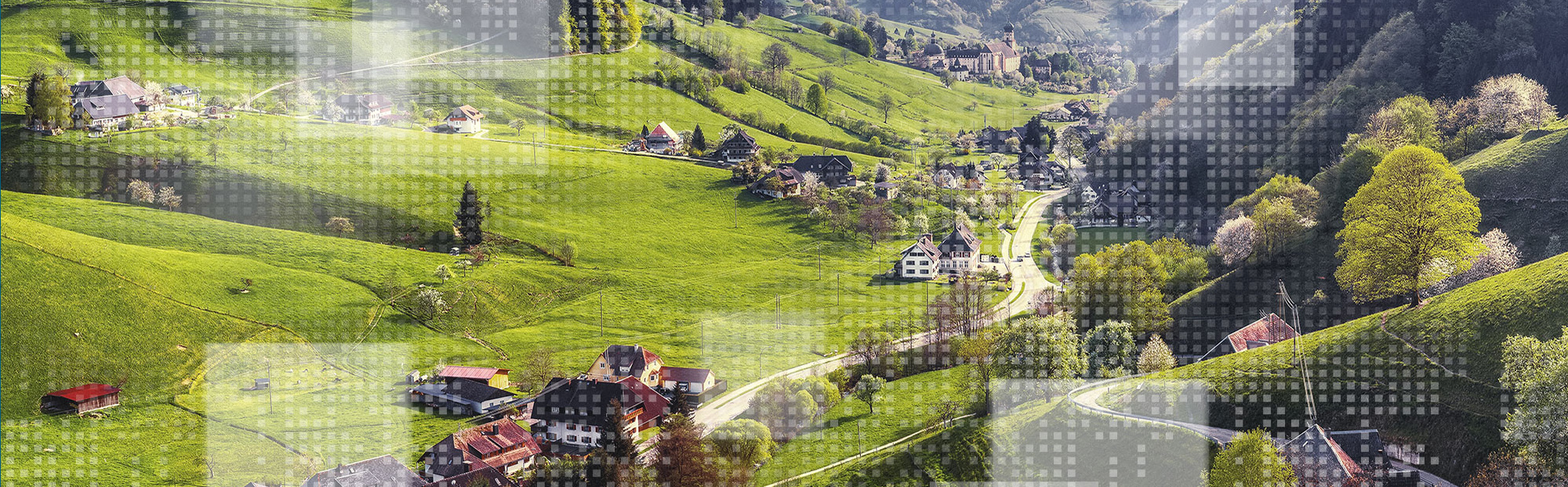 Foto Versorgung im ländlichen Raum; Dorflandschaft