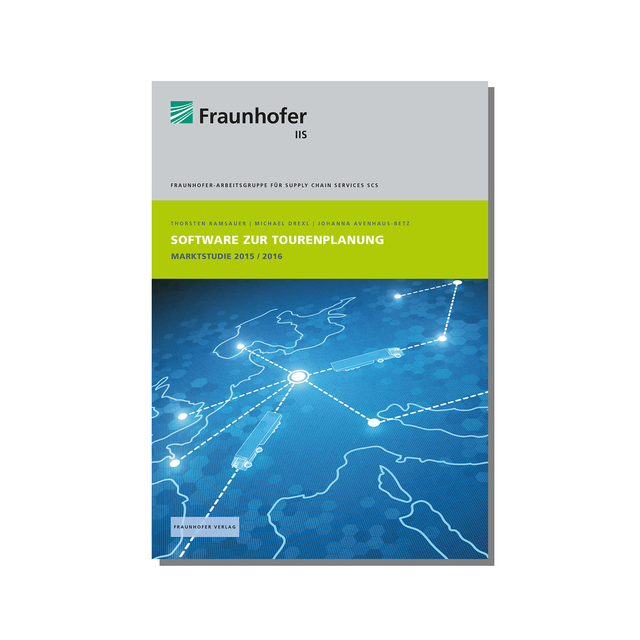 Cover zur Studie »Software zur Tourenplanung – Marktstudie 2015/2016«