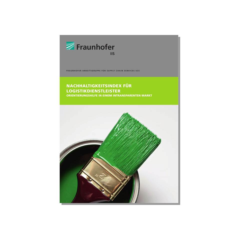 Cover Nachhaltigkeitsindex für Logistikdienstleister