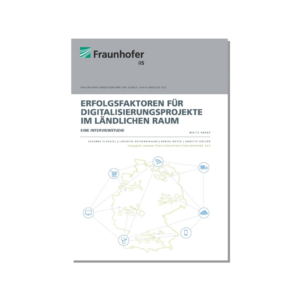 Cover zum White Paper Erfolgsfaktoren für Digitalisierungsprojekte im ländlichen Raum