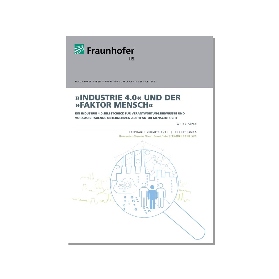 Cover zum White Paper »Industrie 4.0 und der Faktor Mensch«