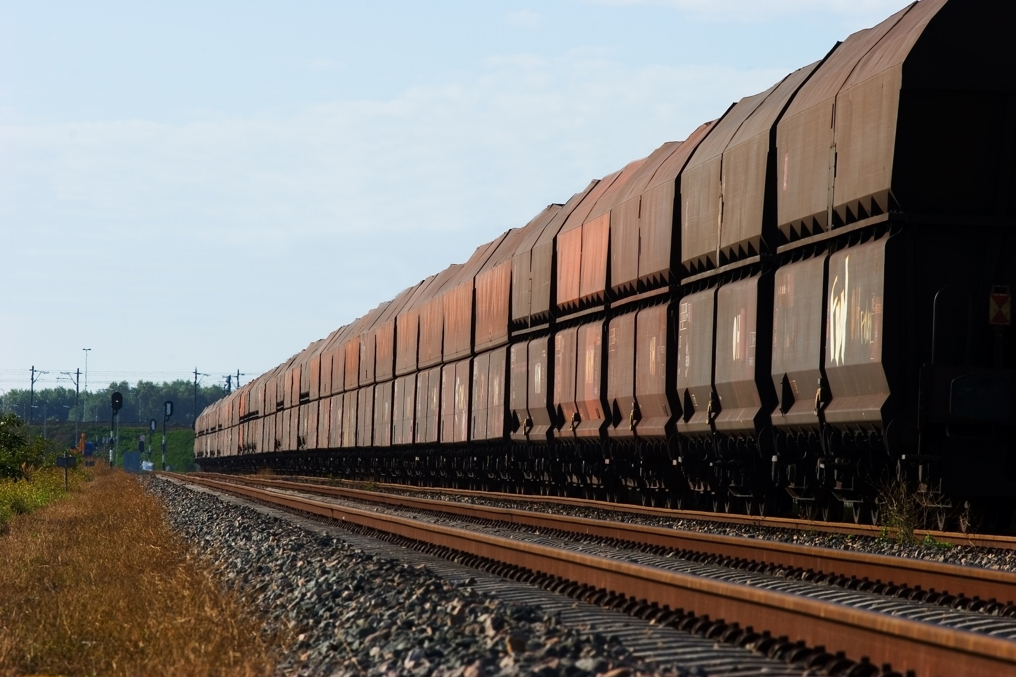 Foto zum Projekt PalletFlow; Güterzug