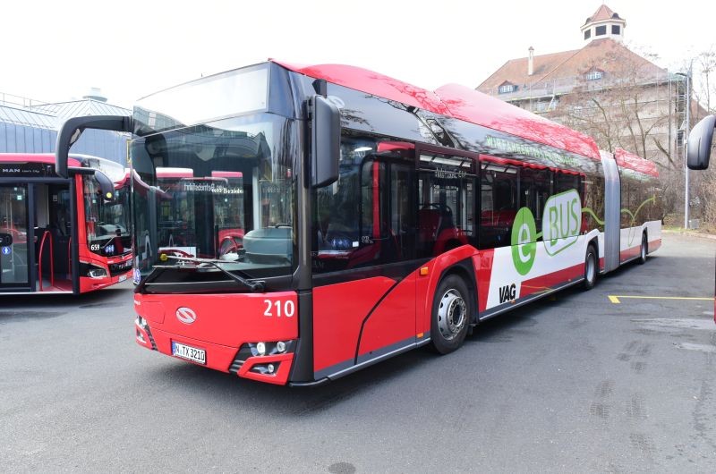 Neuer e-Bus der VAG